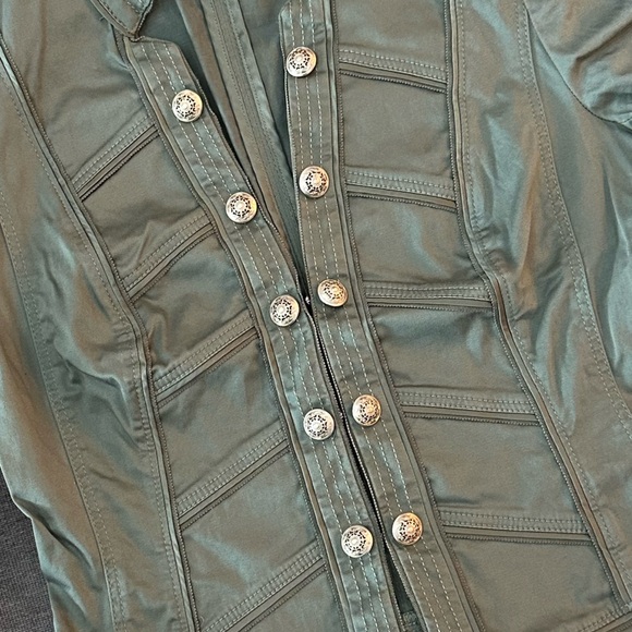 White House Black Market Military Style Blazer - Picture 5 of 8